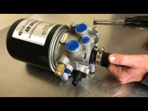 Installing the Air Deflector on a WABCO 1200