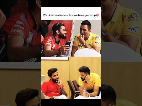 OG Captains to Gen'G Captains ❤️‍🩹 #ipl2025 #viratkohli #msdhoni