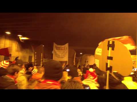 Trotz repression und kommerz....Köln bei der Fandemo am 08.12.12 !!