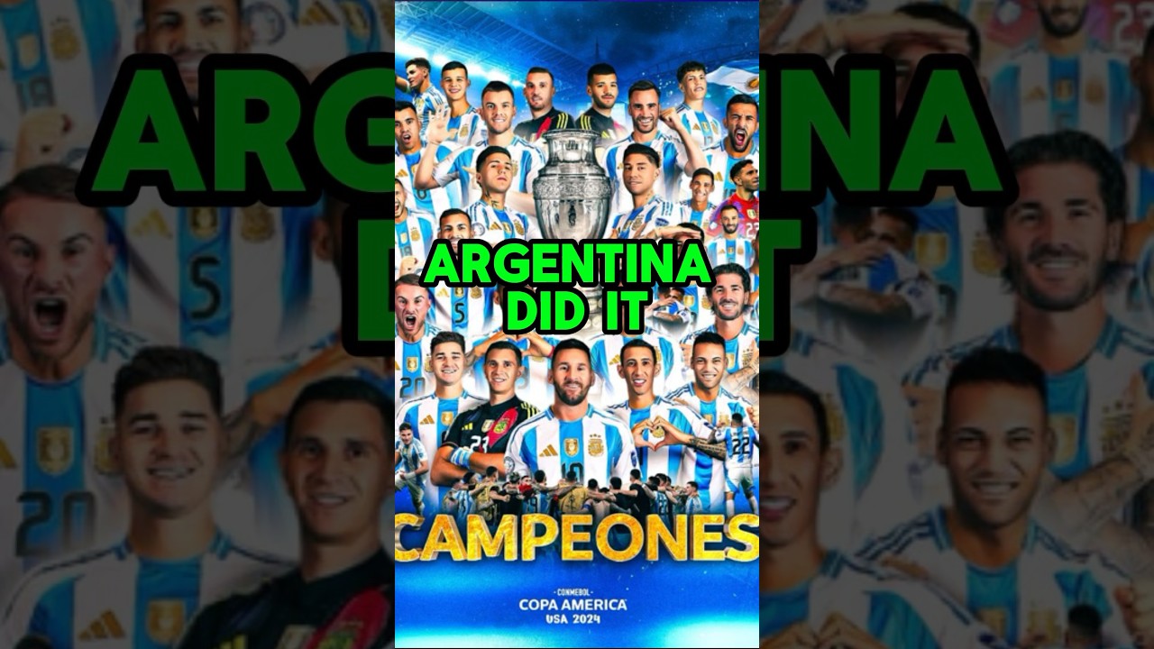 Argentina vs Colombia Copa America 2024 Final