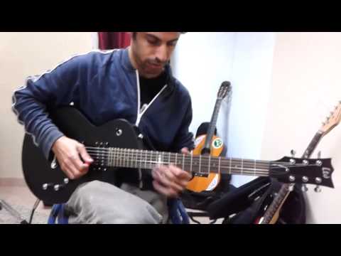 Esp LTD EC-100qm Guitar Test
