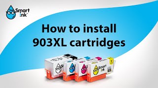 How to install Smart Ink 903XL compatible ink cartridges