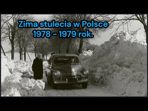 Winter of the century in Poland 1978-1979.