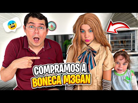 GANHAMOS A BONECA ROBÔ M3GAN E OLHA O QUE ELA FEZ !