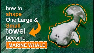 MARINE WHALE - TOWEL DESIGN