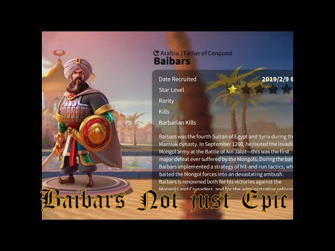 Rise of Kingdom ( Baibars Not Just Epic ) part 1
