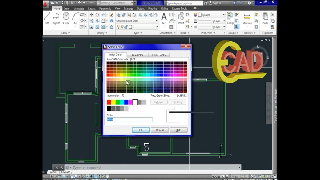 Learning AutoCAD 2013 Tutorial 11: 