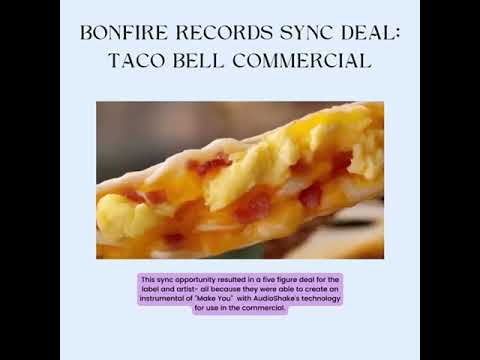 BonFire lands Taco Bell Commercial with AudioShake instrumental