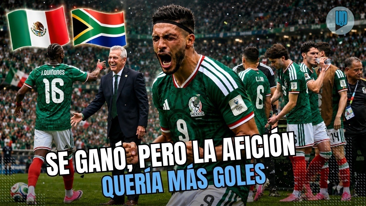 Quiñones y Raúl Jiménez hacen rugir al Estadio Ciudad de México 🇲🇽🆚🇿🇦 México 2-0 Sudáfrica 📱