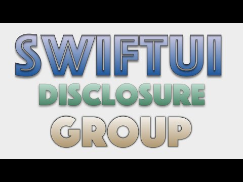 Disclosure Group SwiftUI