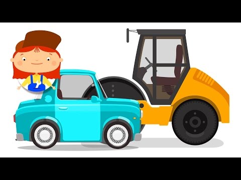 Doctor McWheelie - Cars and Trucks. A Road Roller