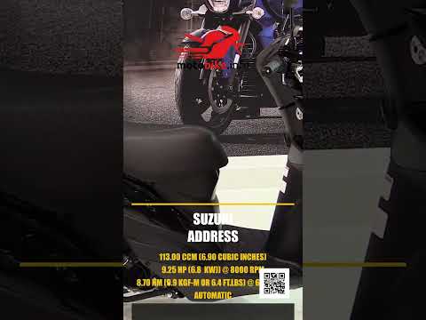 Suzuki Address - Video 3