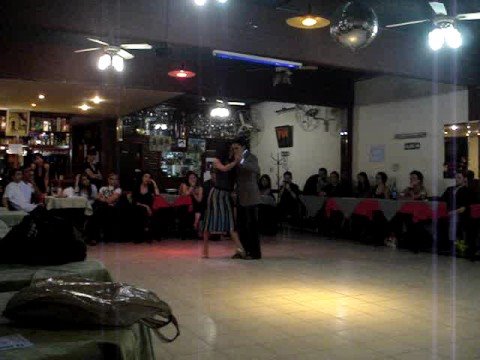  Octavio Fernandez  and  Luna Palacios  are  dancing  to  the  tango  "  EGB  "