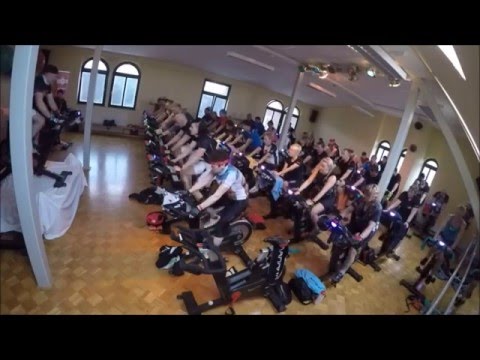 MedFit Indoorcycling-Marathon am 16.01.2016 Stunde 3