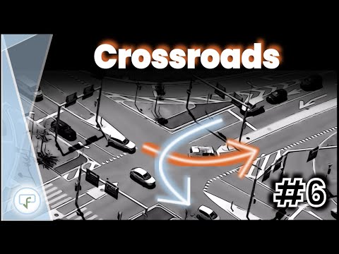 Turning left at a crossroad | Top10 German Driving Test Mistakes