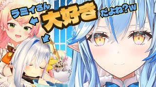 【＃雪花ラミィ切り抜き】かなたんとねねちだいすきじゃんｗ【＃ホロメン雑談】