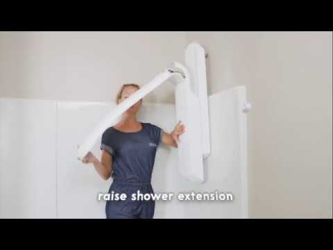 Luana Shower Spa - Installs in less than 5 minutes