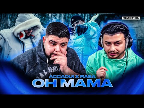 KRASSE KOMBINATION 😍 ACCAOUI X RASA - OH MAMA | Reaction