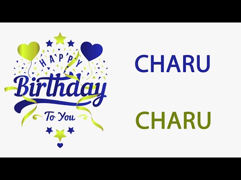 Happy Birthday to Charu - Hindi Birthday Wish From Birthday Bash