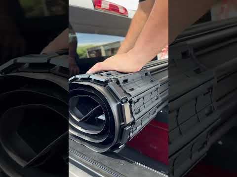 Bak Revolver X4TS Hard Roll Up Tonneau Cover: Truck Bed Install