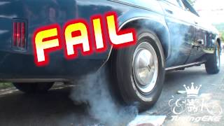 preview picture of video 'Extreme burnout on facebook fone book US car Treffen Ebenweiler'