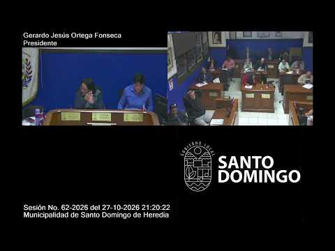 Concejo Municipal, Sesión Ordinaria 62-2026