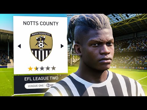 FC 24 NOTTS COUNTY CAREER MODE - #2 A STAR IS BORN