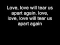 Joy division love will tear us apart lyrics 