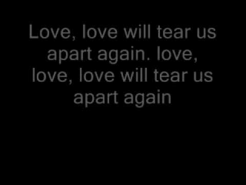 Joy division love will tear us apart lyrics
