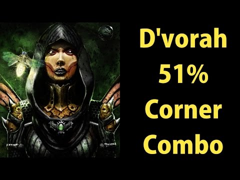 MKX: D'vorah 51% One Meter Corner Combo