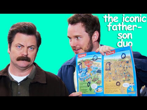 ron swanson basically being andy's dad for ten minutes straight | Parks and Recreation