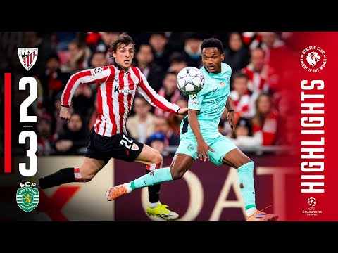 Imagen de portada del video RESUMEN | Athletic Club 2-3 Sporting CP | J8 Champions League