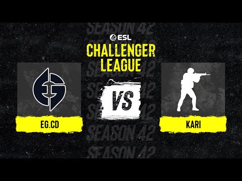 EG.CD vs. Kari - Map 2 [Overpass] - ESL Challenger League S42 North America