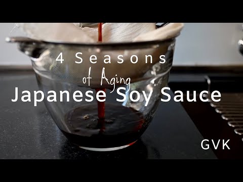 4 Seasons of Aging Japanese Soy Sauce
