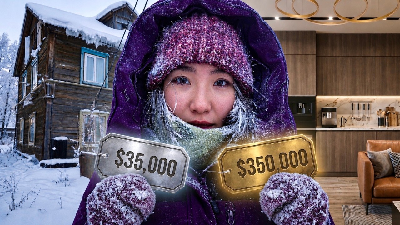 Cómo Vivimos a –64°C? Tour Por Yakutsk: Casas De 35.000$ vs 350.000$