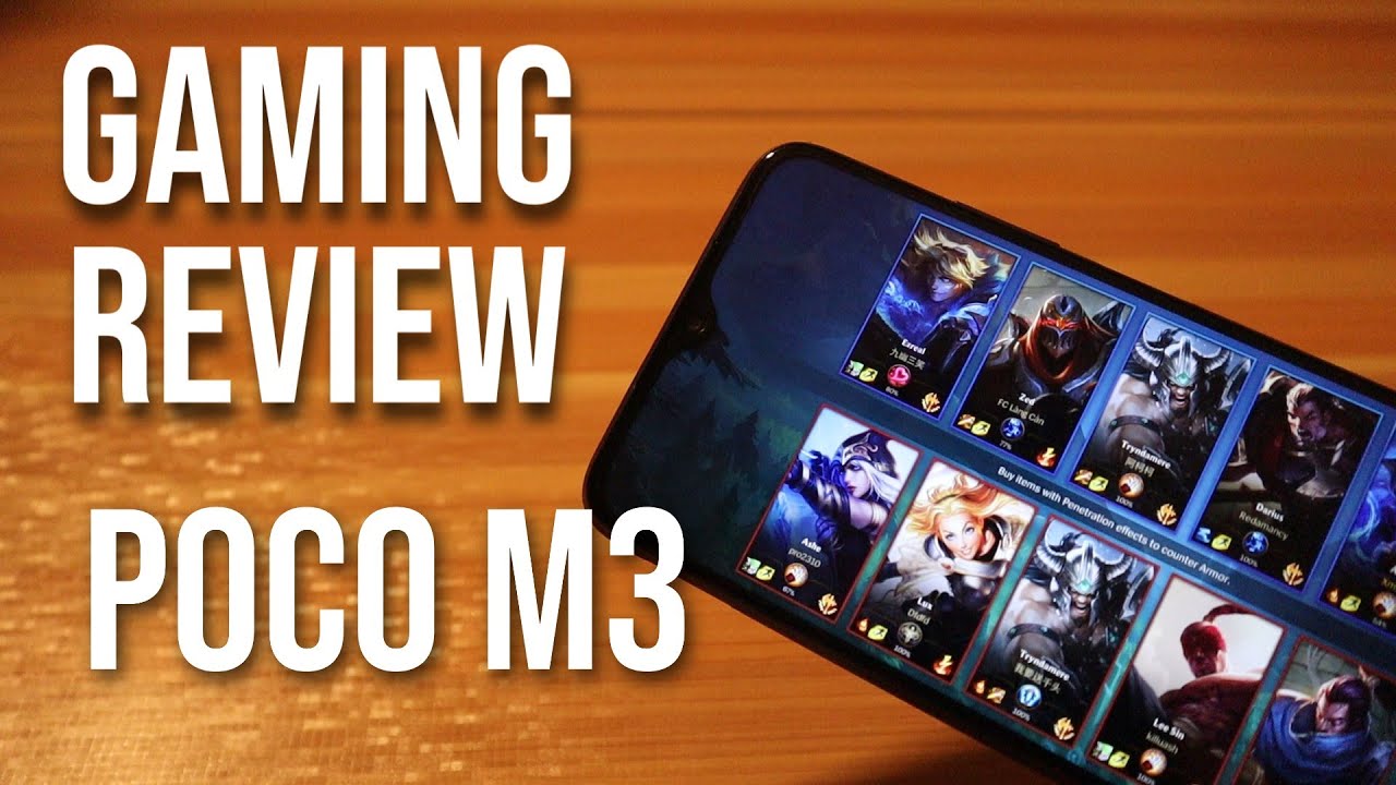 POCO M3 Gaming Review - Tested 6 GAMES