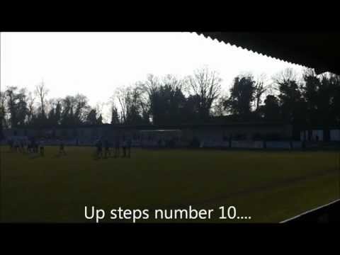 Faversham Town FC v Whitehawk - Botts scores from the spot.wmv