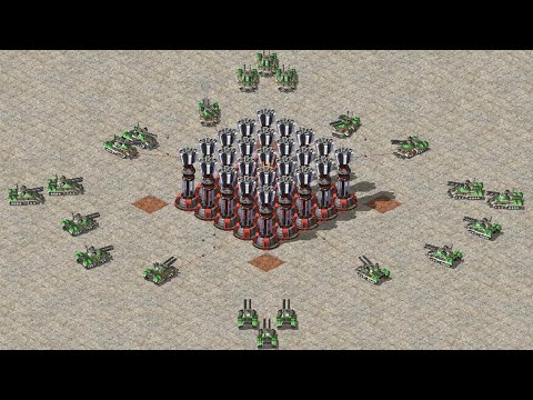 Apocalypse vs Prism Tower🎮Same Cost: Red Alert 2