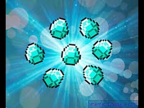 Minecraft Köylülerle Ticaret Yaparak Büyülü Elmas Eşya Almak