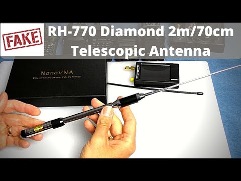 Is it SWR Safe ?  Fake Diamond Rh-770 2m/70cm Telescopic antenna.