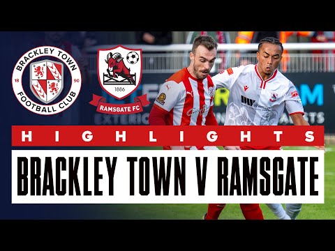 HIGHLIGHTS:  Brackley Town 4-1 Ramsgate - Emirates FA Cup