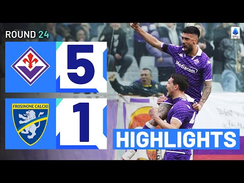 Resumen de Fiorentina vs Frosinone Matchday 24