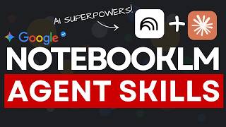 NotebookLM Agent Skills: Build POWERFUL Claude AI Agents for ANYTHING!