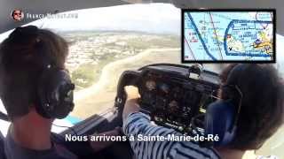 preview picture of video 'Magique ! Le tour de l'Ile de Ré en avion !'