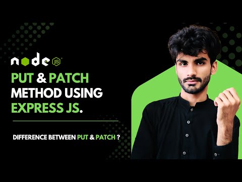 Put Patch Method Api Using Node Js Backend Development Course For Beginners