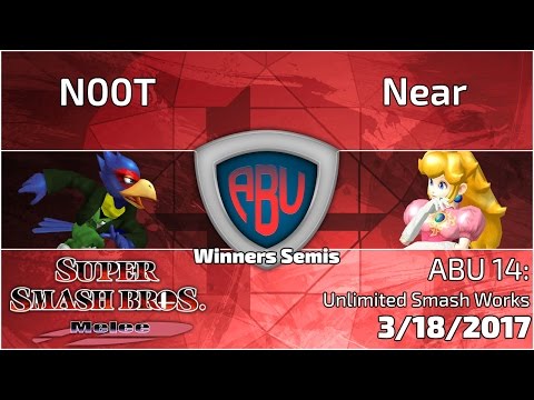 ABU Monthly 014: N00T (Falco) Vs. Near (Peach) - SSBM Singles Winners Semis