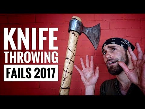 FUNNY/SCARY Fails Compilation 2017 (Knife Throwing Gone Wrong)