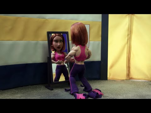 Female Muscle clip 154 - Glenn Martin, DDS