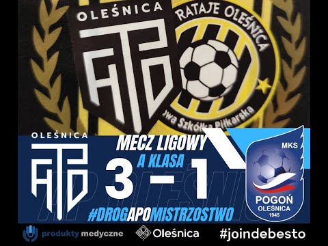 Bramki z meczu derbowego: AP Oleśnica 3-1 MKS Pogoń Oleśnica