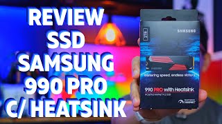 REVIEW: SSD SAMSUNG 990 PRO VALE A PENA? COMPARATIVO SSD SAMSUNG 980 PRO VS 990 PRO COM HEATSINK